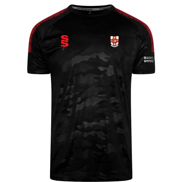 Women's Camo T-Shirt : Black