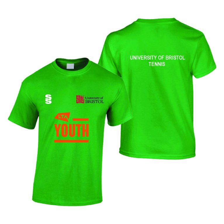 University of Bristol - Tennis T-Shirt - Junior (10 & Under)