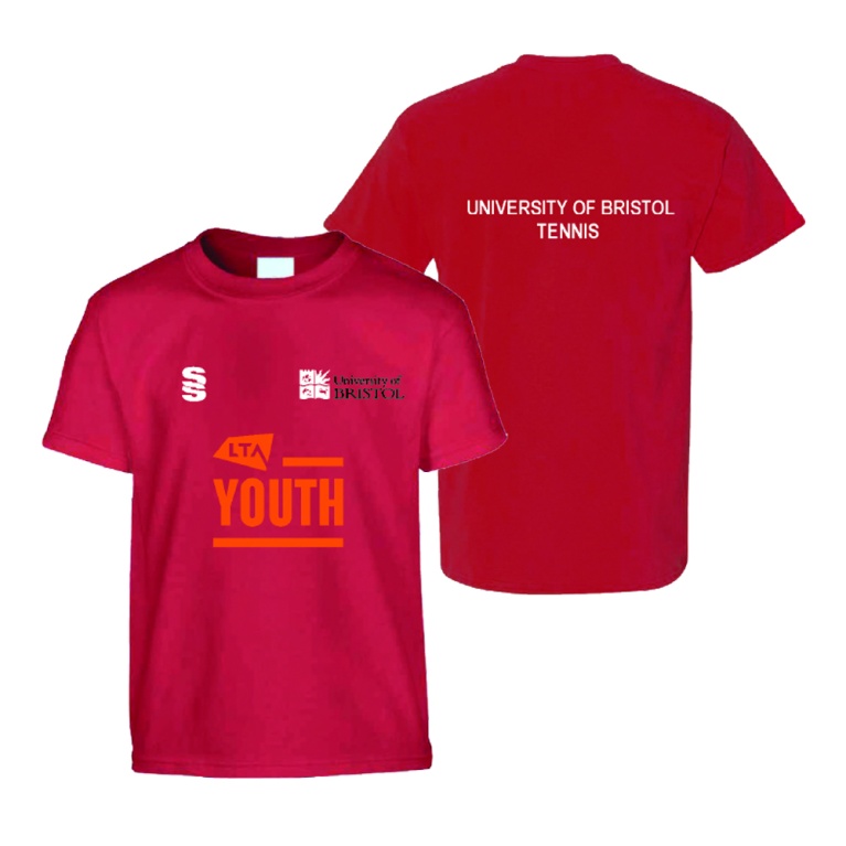 University of Bristol - Tennis T-Shirt - Junior (8 & Under)
